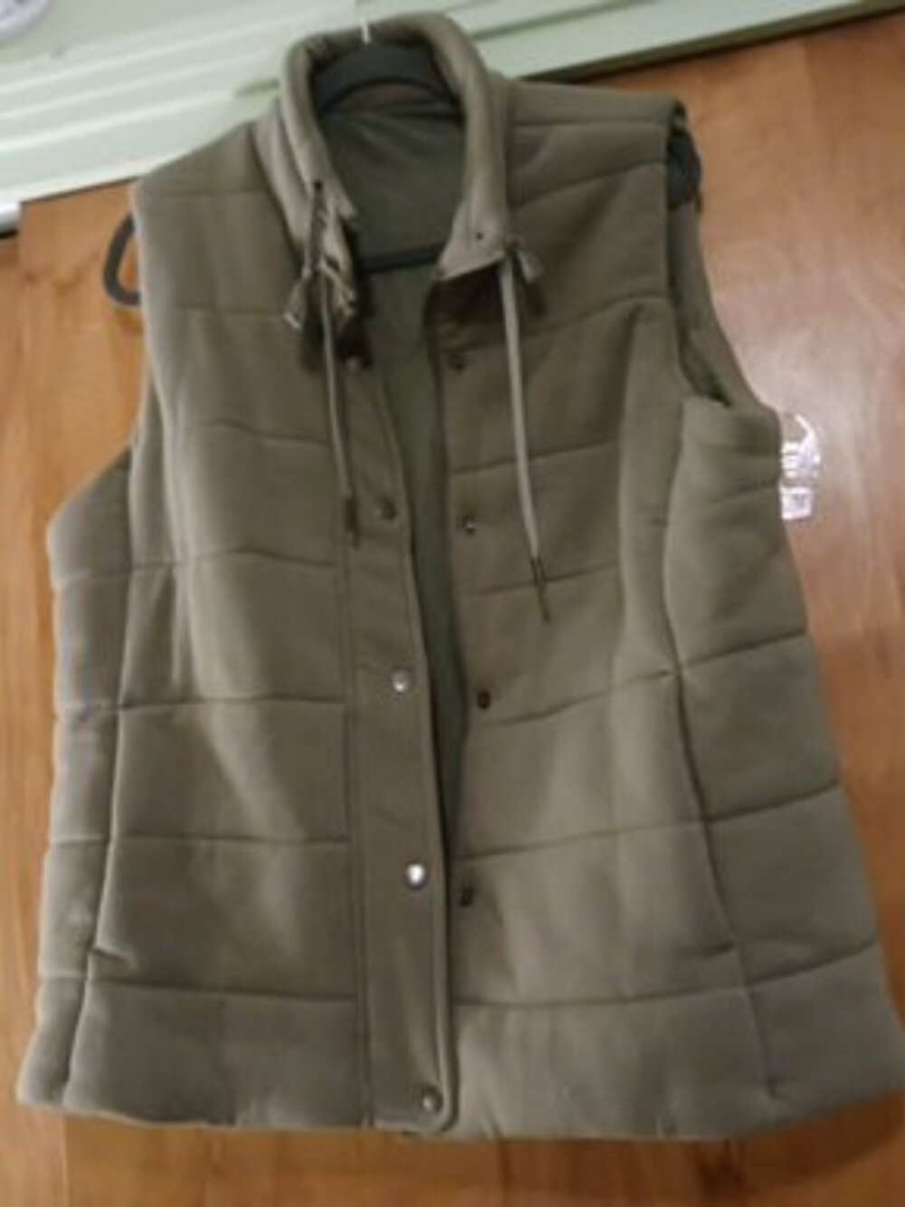 Nice Winter Vest in a muted green and is size 2xl